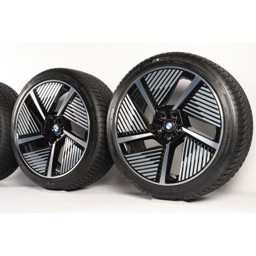 BMW Winterkompletträder iX3 NA5 iX4 NA7 21 Zoll Styling 1049 Aerodynamik Sternspeiche