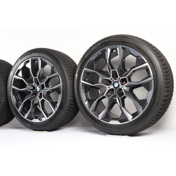 BMW Winter Wheels X7 G07 22 Inch Styling 913 M Doppelspeiche
