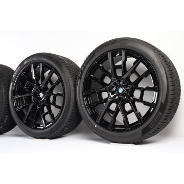 BMW Winterkompletträder X5 G65 iX5 G65 22 Zoll Styling 1118 M Trigon Speiche