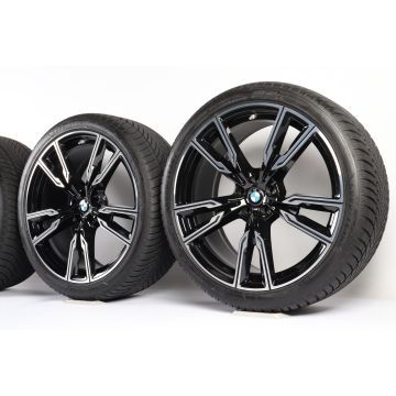 BMW Winterkompletträder X5 G05 X6 G06 22 Zoll Styling 747 M Doppelspeiche