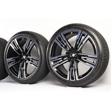 BMW Winterkompletträder 7er G70 i7 G70 X3 G45 21 Zoll Styling 908 M Doppelspeiche
