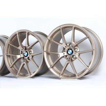 4x BMW Alufelgen M2 F87 19 Zoll Styling 763 M-Performance Y-Speiche