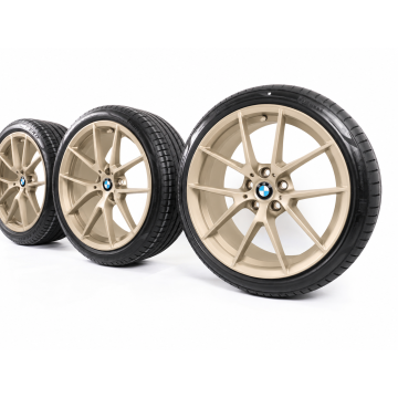 BMW Velgen met Zomerbanden 3 Serie G20 G21 2 Serie G42 4 Serie G22 G23 19 Inch Styling 898 M Y-Speiche