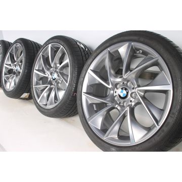 BMW Sommerkompletträder 5er F07 7er F01 F02 20 Zoll Styling 457 Turbinenstyling
