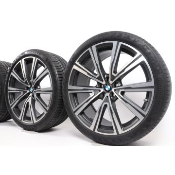 BMW Summer Wheels X5 G05 X6 G06 22 Inch Styling 746i V-Speiche