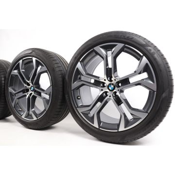 BMW Summer Wheels X5 G05 X6 G06 21 Inch Styling 744 Y-Speiche