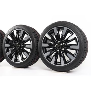 MINI Sommerkompletträder F56 F55 F57 17 Zoll Styling Roulette Spoke 502
