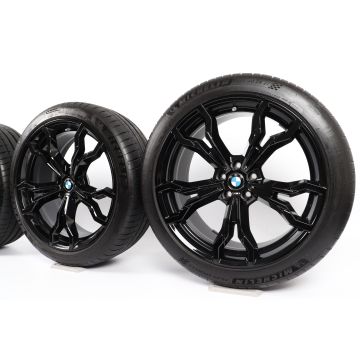 BMW Velgen met Zomerbanden X3M F97 X4M F98 21 Inch Styling 765 M V-Speiche