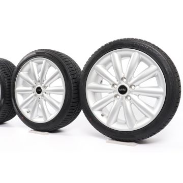 MINI Velgen met Winterbanden F55 F56 F57 17 Inch Styling Cosmos Spoke 499