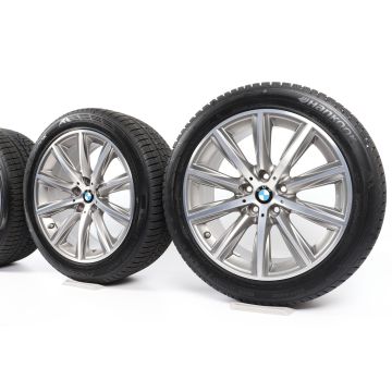 BMW Winter Wheels 5 Series G30 G31 18 Inch Styling 684 V-Speiche