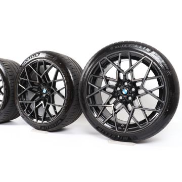 BMW Velgen met Winterbanden M5 F90 M8 F91 F92 F93 20 Inch Styling 813 M Sternspeiche