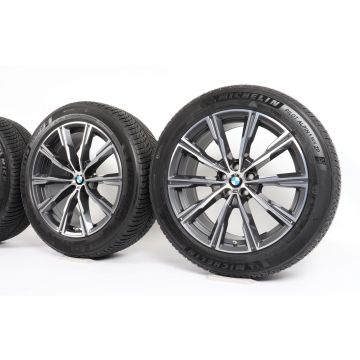 BMW Ganzjahresräder X5 G05 X6 G06 20 Zoll Styling 740 M Sternspeiche