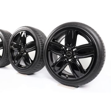 MINI Sommerkompletträder F56 F55 F57 18 Zoll Styling Cup Spoke 2-Tone 563