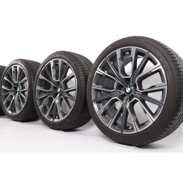 BMW Velgen met Winterbanden 6 Serie G32 7 Serie G11 G12 20 Inch Styling 817 M Sternspeiche