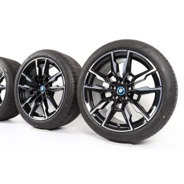 BMW Sommerkompletträder 4er G26 i4 G26 19 Zoll Styling 861 M Doppelspeiche