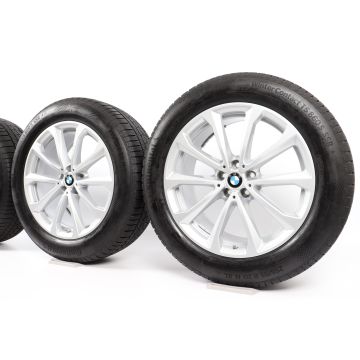 BMW Winterkompletträder X7 G07 20 Zoll Styling 750 V-Speiche