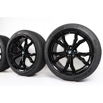 BMW Velgen met Winterbanden X3M F97 X4M F98 21 Inch Styling 765 M V-Speiche