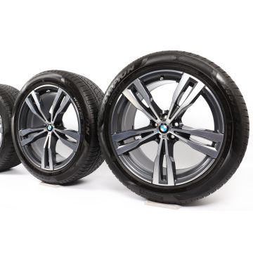 BMW Winterkompletträder X7 G07 21 Zoll Styling 754 M Doppelspeiche