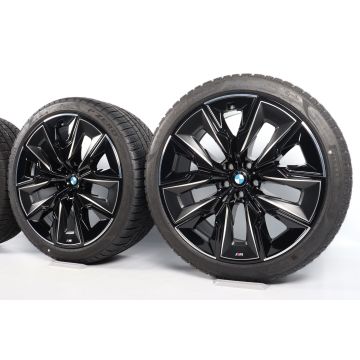 BMW Winterkompletträder 7er G70 i7 G70 X3 G45 21 Zoll Styling 909 M Aerodynamik