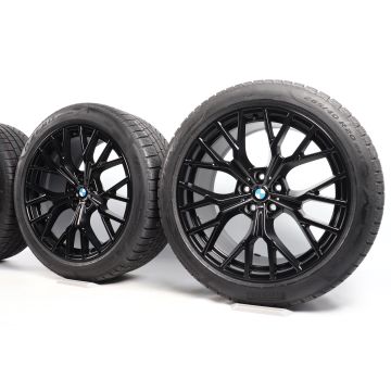 BMW Winterkompletträder 7er G70 i7 G70 X3 G45 20 Zoll Styling 911M Y-Speiche