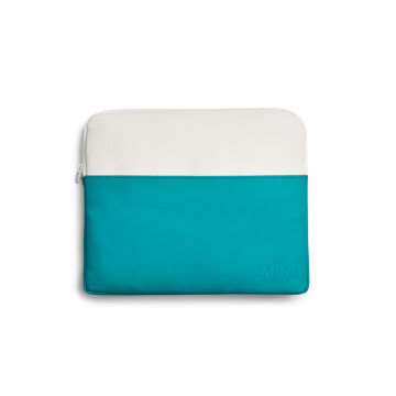 Tablethülle MINI Tablet Cover Colour Block 
aqua/ weiß