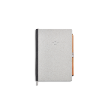 Notizbuch MINI Notebook Colour Block grau/ 
schwarz