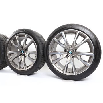 BMW Summer Wheels X7 G07 22 Inch Styling 755 M V-Speiche
