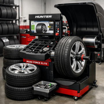 Premium Auswuchten mit Hunter Road Force®