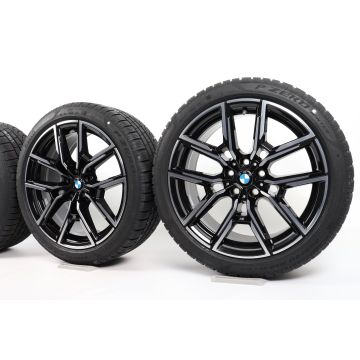BMW Winterkompletträder 4er G26 i4 G26 19 Zoll Styling 859 M Y-Speiche Nordic Soft Compound