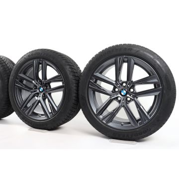BMW Velgen met Winterbanden 4 Serie G26 i4 G26 18 Inch Styling 853 Doppelspeiche