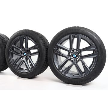 BMW Velgen met Winterbanden 4 Serie G26 i4 G26 18 Inch Styling 853 Doppelspeiche
