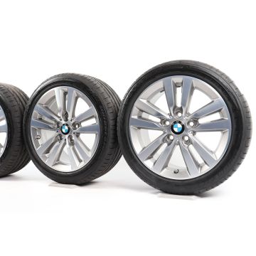 BMW Velgen met Zomerbanden 1 Serie F20 F21 2 Serie F22 F23 17 Inch Styling 655 Doppelspeiche