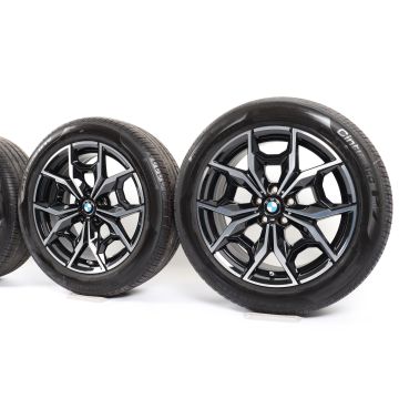 BMW Sommerkompletträder X3 G01 X4 G02 19 Zoll Styling 887 M Y-Speiche