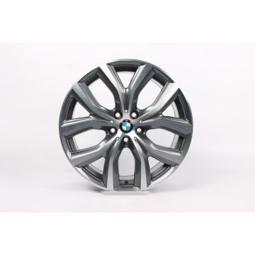 1x BMW Alloy Rim X1 F48 X2 F39 19 Inch Styling 511 Y-Speiche