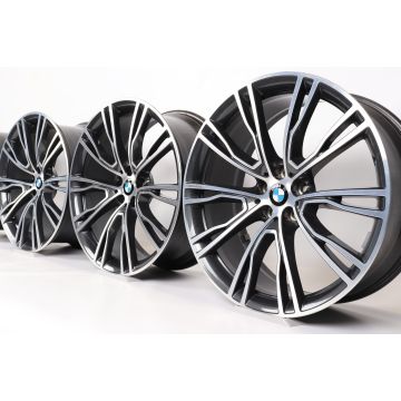 4x BMW Velgen X3 G01 X4 G02 21 Inch Styling 726 V-Speiche