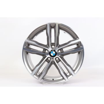 1x Vorderachse BMW Alufelge 3er F30 F31 4er F32 F33 F36 19 Zoll Styling 704 M Doppelspeiche