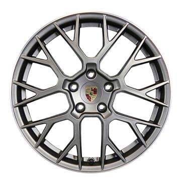 Porsche Velgen met Winterbanden 911 Carrera 992 II 20 Inch 21 Inch "RS Spyder (darksilver)"