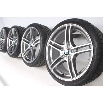 BMW Sommerkompletträder 3er E90 E91 E92 E93 19 Zoll Styling 313 M Doppelspeiche