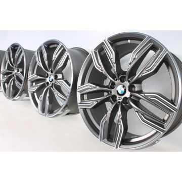 4x BMW Alloy Rims 7 Series G11 G12 20 Inch Styling 760