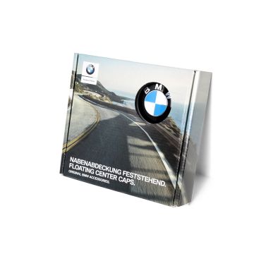 1 Satz BMW Nabendeckel feststehend 68mm