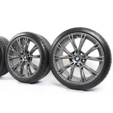 BMW Velgen met Winterbanden M3 F80 M4 F82 F83 19 Inch Styling 1111 LIMITIERT M Y-Speiche