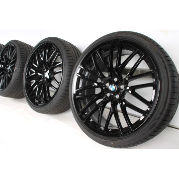 BMW Sommerkompletträder 6er G32 7er G11 G12 21 Zoll Styling 650 M Doppelspeiche