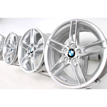 4x BMW Alufelgen M E85 18 Zoll Styling 224 M Doppelspeiche