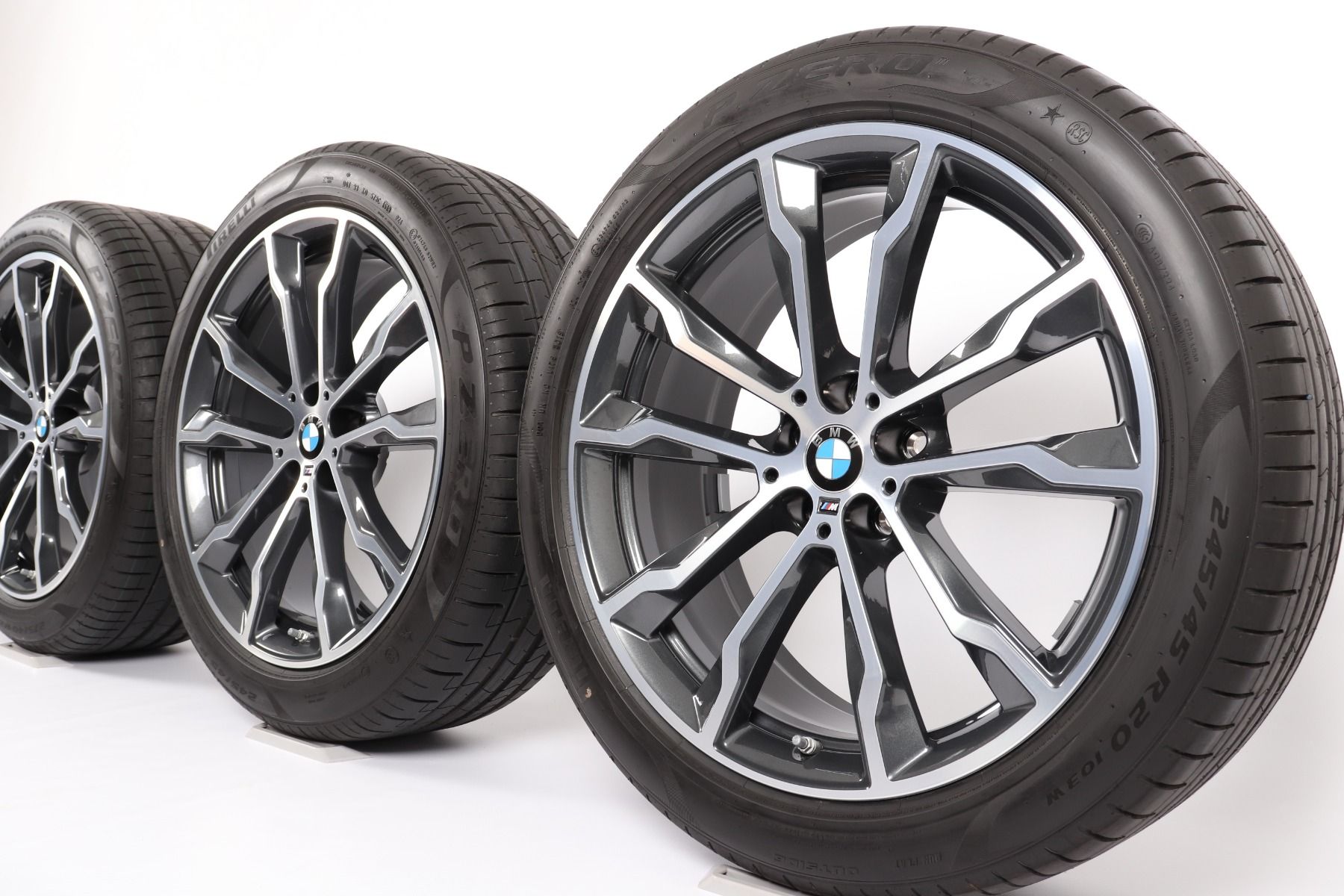 BMW Sommerkompletträder X3 G01 X4 G02 20 Zoll Styling 699 M Doppelspeiche
