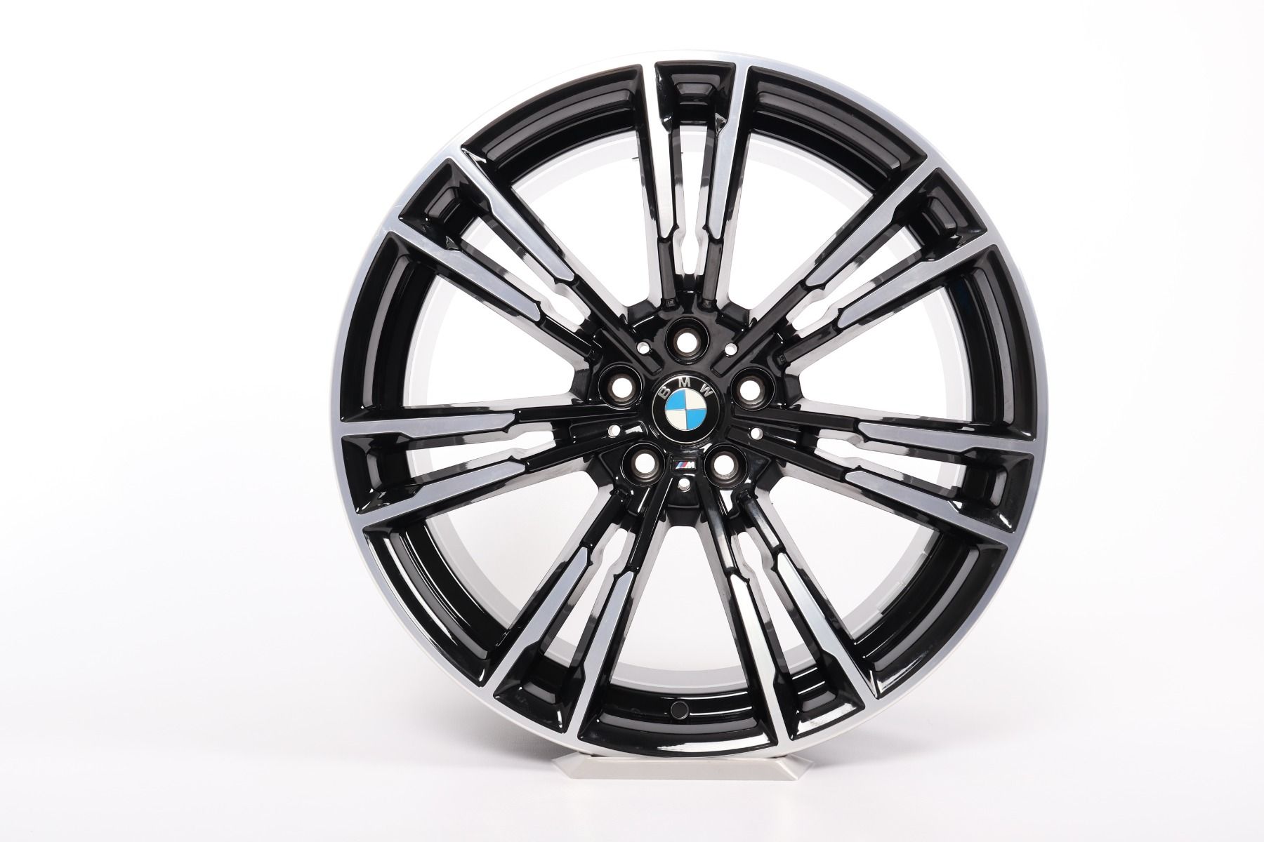 1x Vorderachse BMW Alufelge M5 F90 20 Zoll Styling 706 M Doppelspeiche