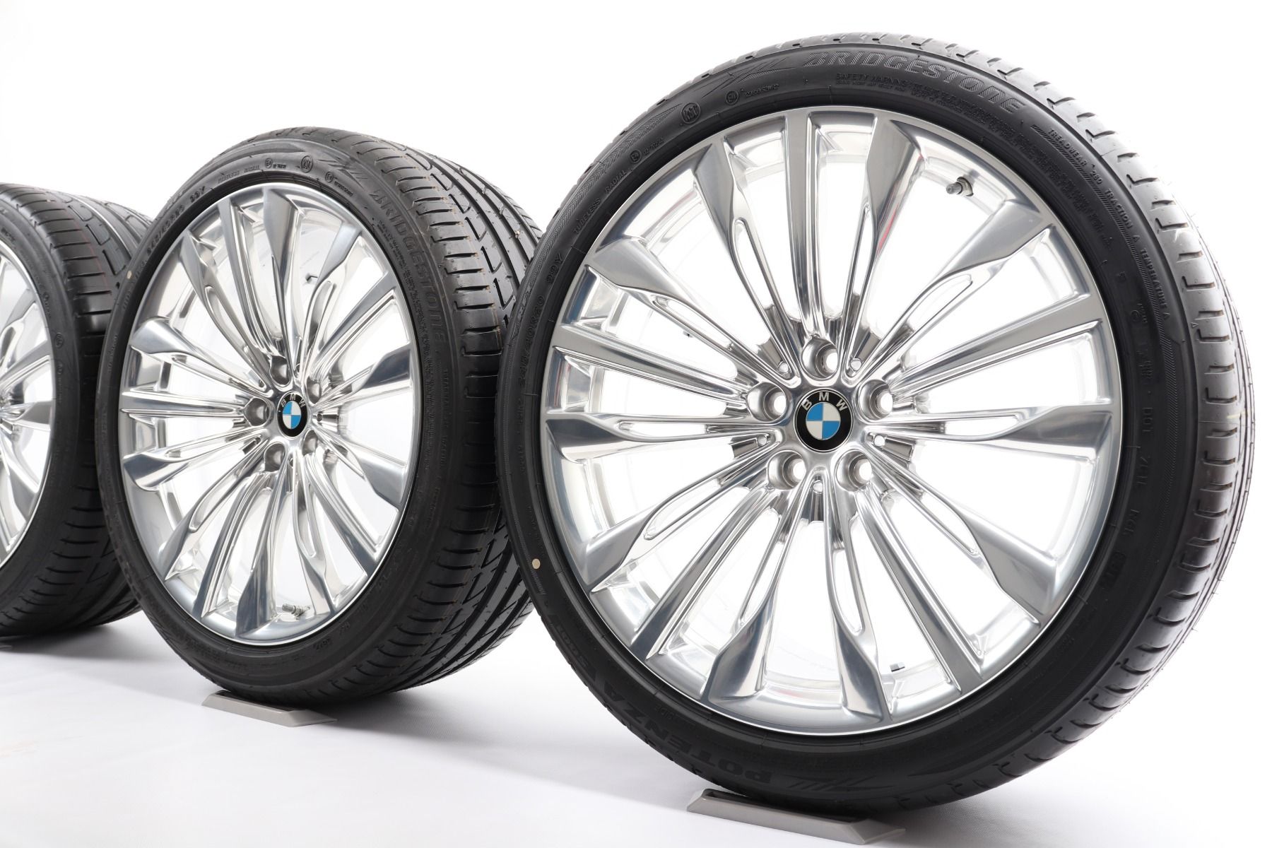 BMW Sommerkompletträder 6er G32 7er G11 G12 20 Zoll Styling 646 W-Speiche