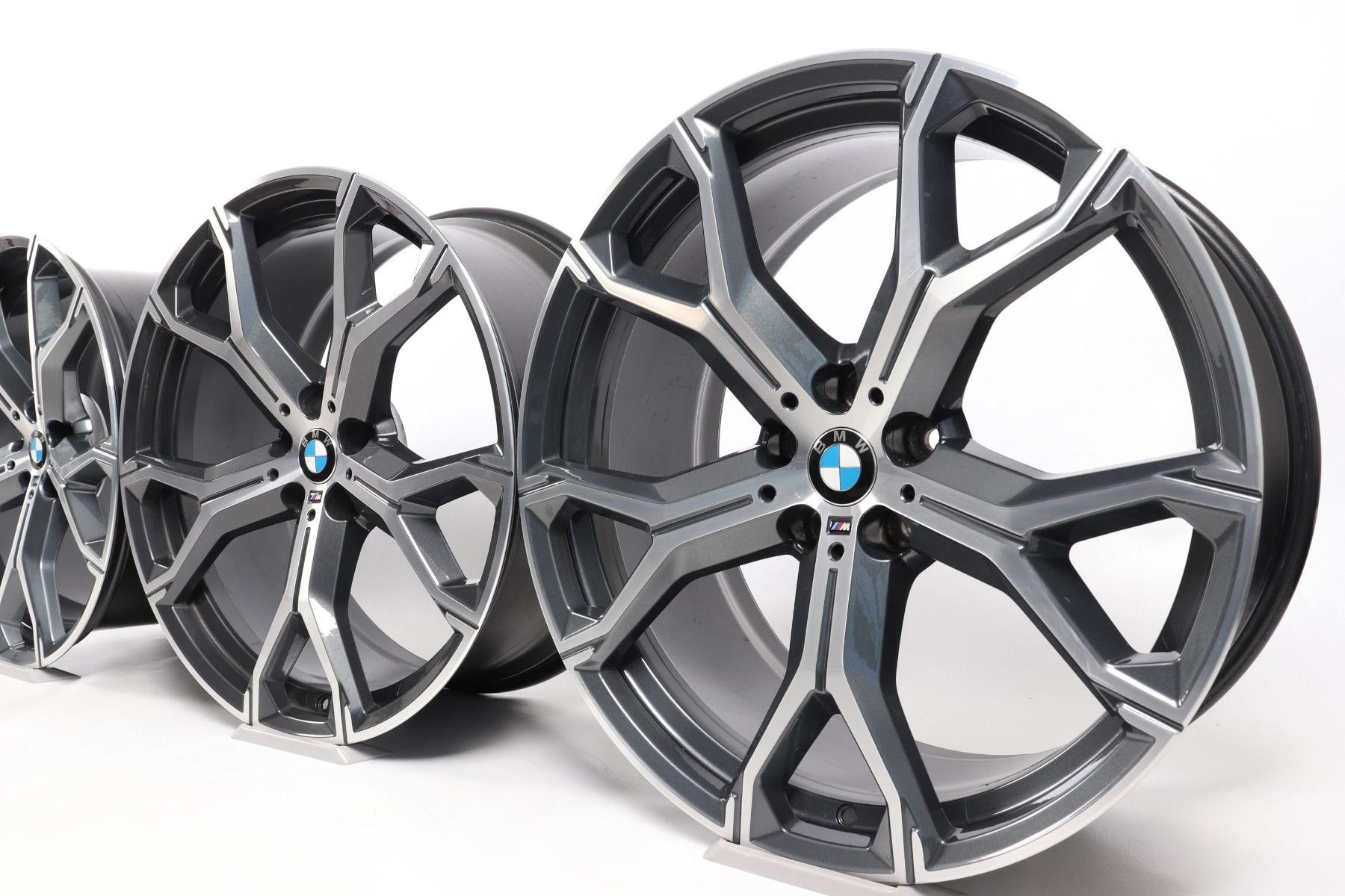 4x BMW Alufelgen X5 G05 X6 G06 21 Zoll Styling 741 M Y-Speiche