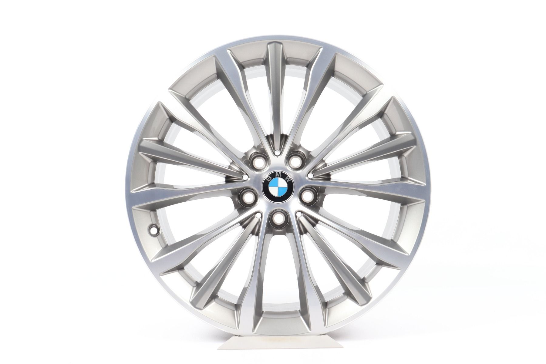 1x Hinterachse BMW Alufelge 5er G30 Limousine 5er G31 Touring 19 Zoll Styling 663 W-Speiche