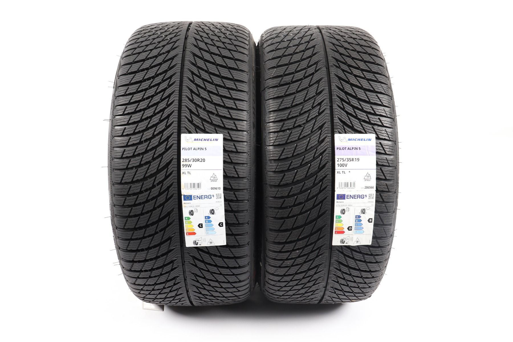 4x Michelin Pilot Alpin 5 285/30 R20 99V XL (*) Winterreifen 275/35 R19 100V (*)
