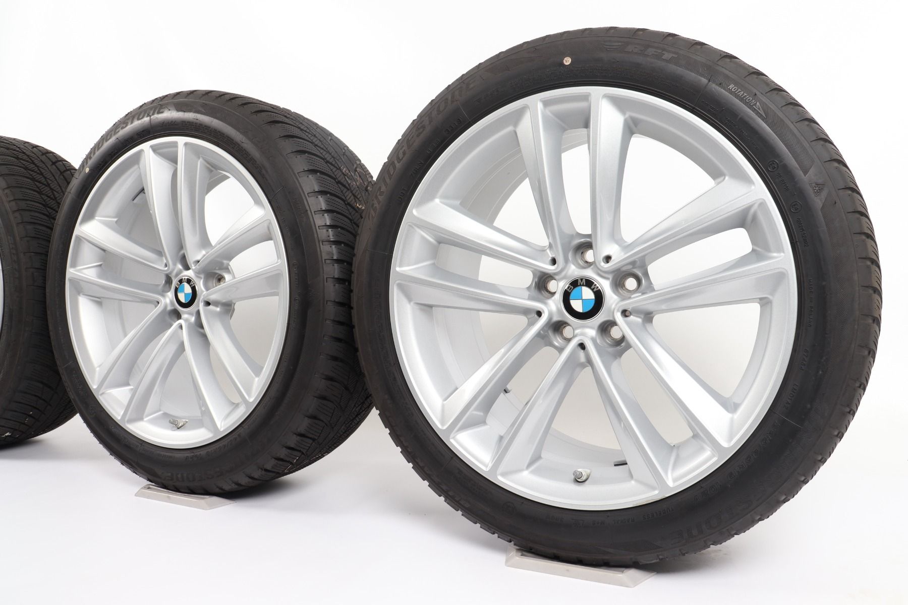BMW Winterkompletträder 6er G32 7er G11 G12 19 Zoll Styling 630 Doppelspeiche